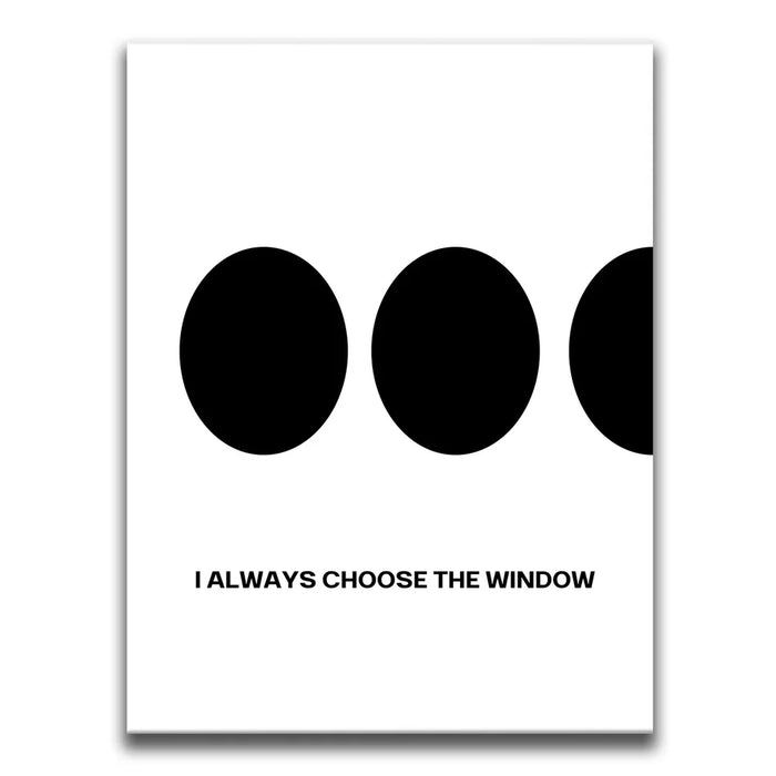 Featured image 1 for I Always Choose The Window Seat - Part I