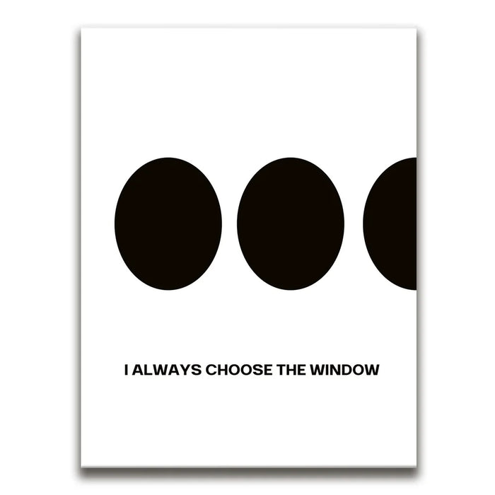 Featured image 1 for I Always Choose The Window Seat - Part I