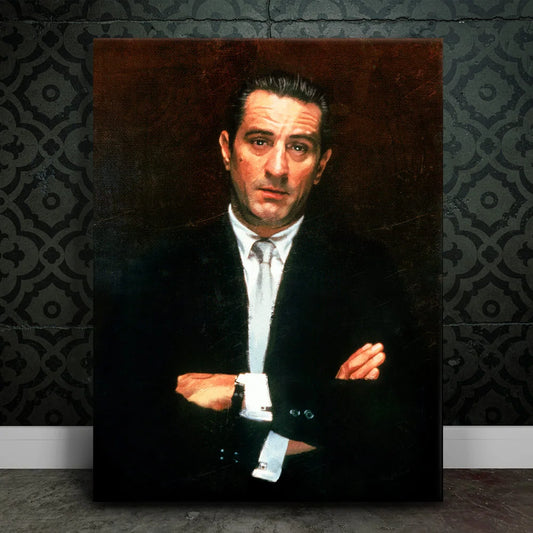 I Always Wanted To Be A Gangster Posters, Prints, & Visual Artwork TheGoatWallArt PORTRAIT 18x24 0.75" STANDARD