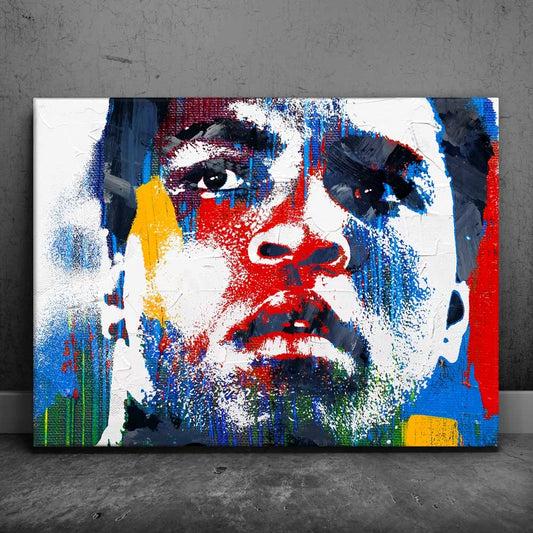 I Am The Greatest Posters, Prints, & Visual Artwork TheGoatWallArt LANDSCAPE 24x18 0.75" STANDARD