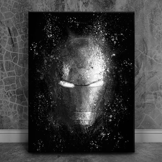 I Love You 3000 - Black & White Posters, Prints, & Visual Artwork TheGoatWallArt PORTRAIT 18x24 0.75" STANDARD