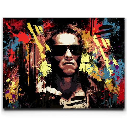 I'll Be Back - Colorful Posters, Prints, & Visual Artwork TheGoatWallArt LANDSCAPE 24x18 0.75" STANDARD