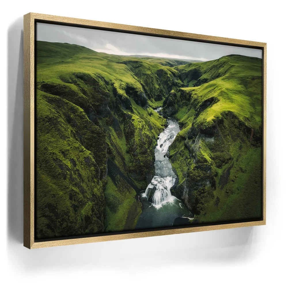 Featured image 7 for Iceland Green Canyon with Waterfall