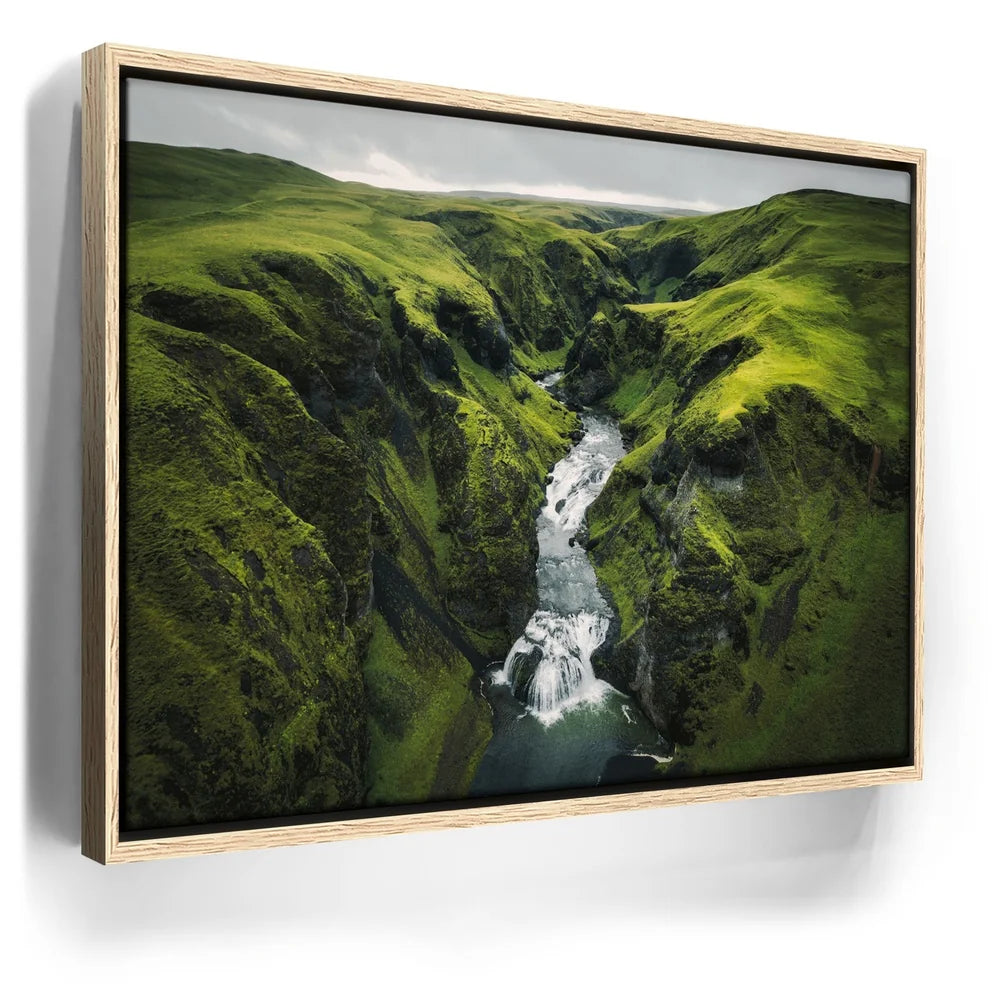 Featured image 9 for Iceland Green Canyon with Waterfall