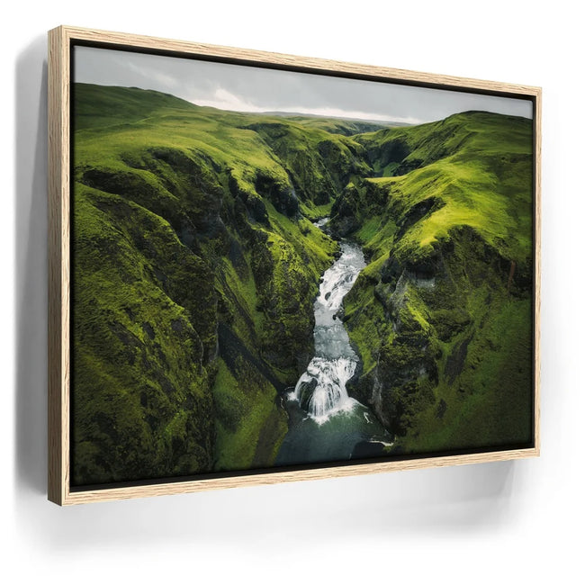 Featured image 9 for Iceland Green Canyon with Waterfall