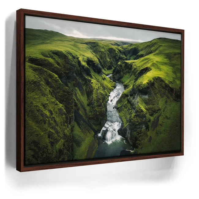 Featured image 10 for Iceland Green Canyon with Waterfall