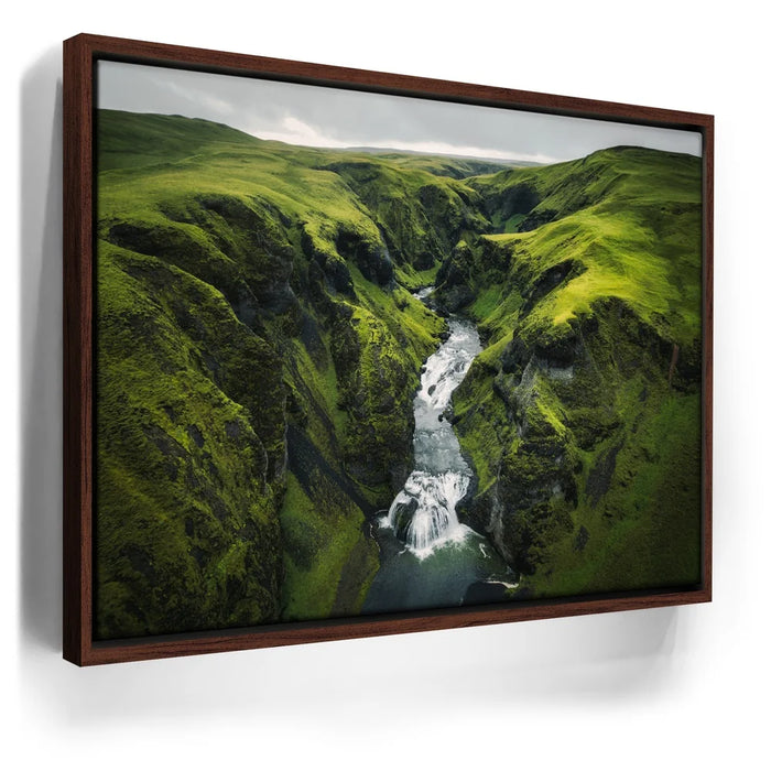 Featured image 10 for Iceland Green Canyon with Waterfall