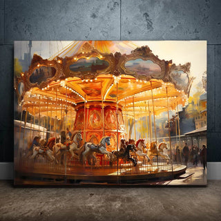 Impressionist Merry Go Round