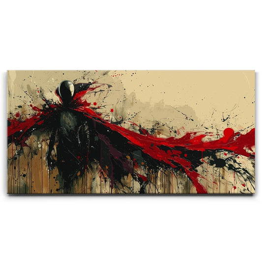 Infernal Knight Posters, Prints, & Visual Artwork TheGoatWallArt LANDSCAPE - WIDE 30x15 0.75" STANDARD