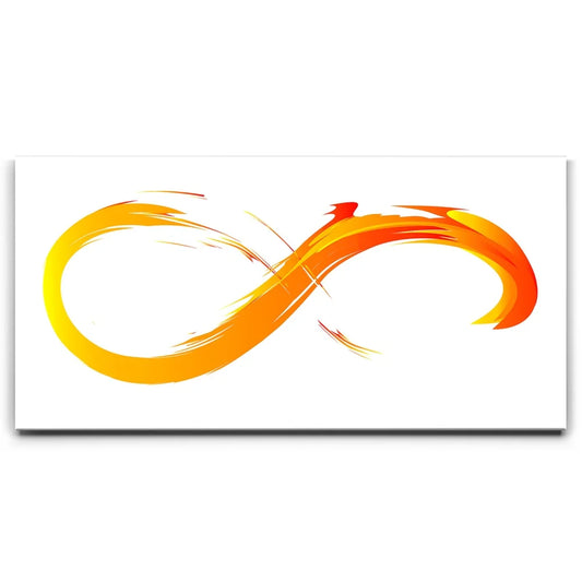 Infinate Fire Posters, Prints, & Visual Artwork TheGoatWallArt LANDSCAPE - WIDE 30x15 0.75" STANDARD