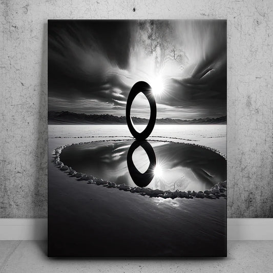 Infinity Monolith Posters, Prints, & Visual Artwork TheGoatWallArt PORTRAIT 18x24 0.75" STANDARD