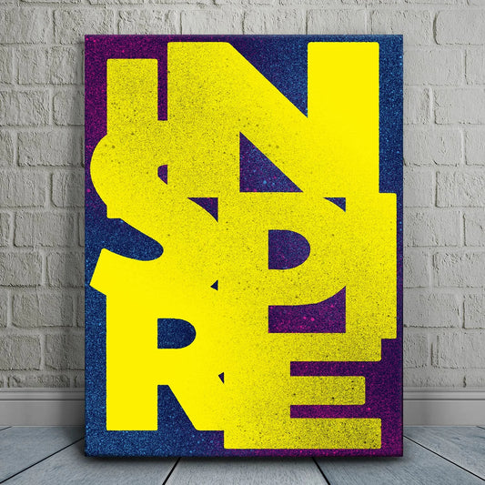 Inspire Posters, Prints, & Visual Artwork TheGoatWallArt PORTRAIT 18x24 0.75" STANDARD