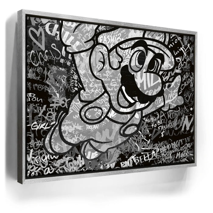 Featured image 8 for It's-a me! - Black and White