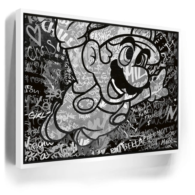Featured image 6 for It's-a me! - Black and White