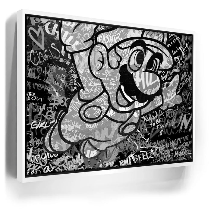 Featured image 6 for It's-a me! - Black and White