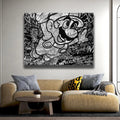 Thumbnail image 2 for It's-a me! - Black and White
