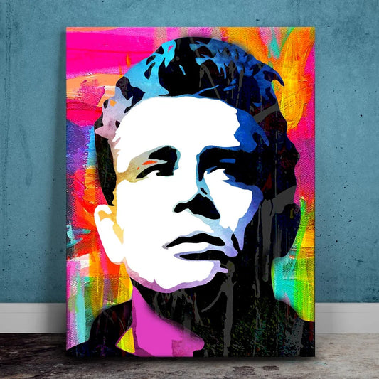 James Dean Canvas Set Posters, Prints, & Visual Artwork TheGoatWallArt PORTRAIT 18x24 0.75" STANDARD