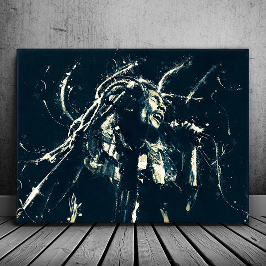 Jamming Posters, Prints, & Visual Artwork TheGoatWallArt LANDSCAPE 24x18 0.75" STANDARD