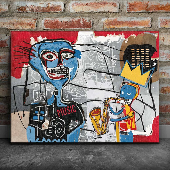 Featured image 1 for Jazz Club - Basquiat Style