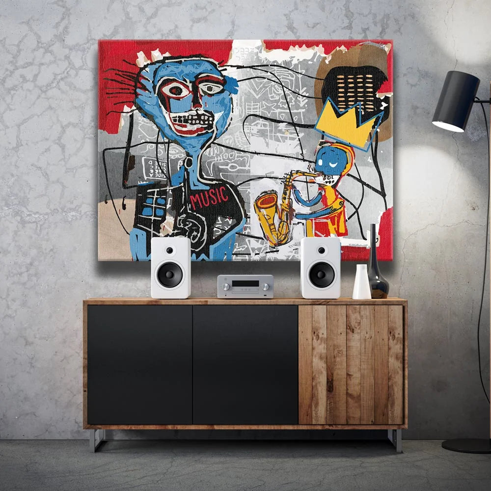 Featured image 2 for Jazz Club - Basquiat Style