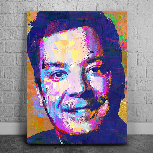 Jimmy Fallon Canvas Set Posters, Prints, & Visual Artwork TheGoatWallArt PORTRAIT 18x24 0.75" STANDARD