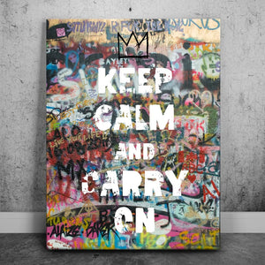 Keep Calm Graffiti