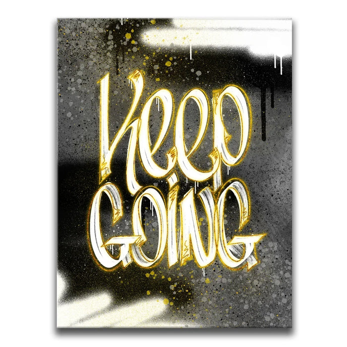 Featured image 1 for Keep Going - Calligraphy