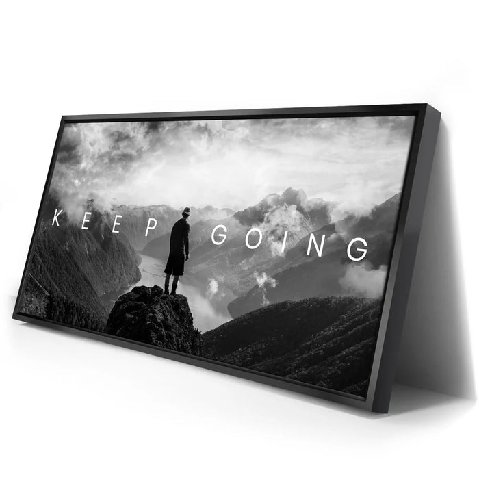 Featured image 2 for Keep Going - Mountains - B & W