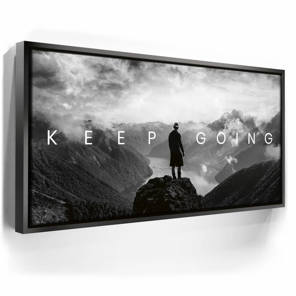 Featured image 5 for Keep Going - Mountains - B & W