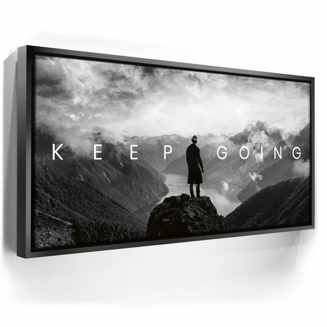 Featured image 5 for Keep Going - Mountains - B & W