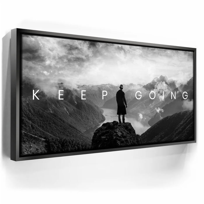 Featured image 5 for Keep Going - Mountains - B & W