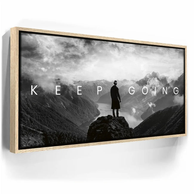 Featured image 9 for Keep Going - Mountains - B & W
