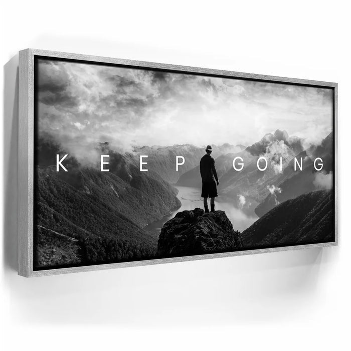 Featured image 9 for Keep Going - Mountains - B & W