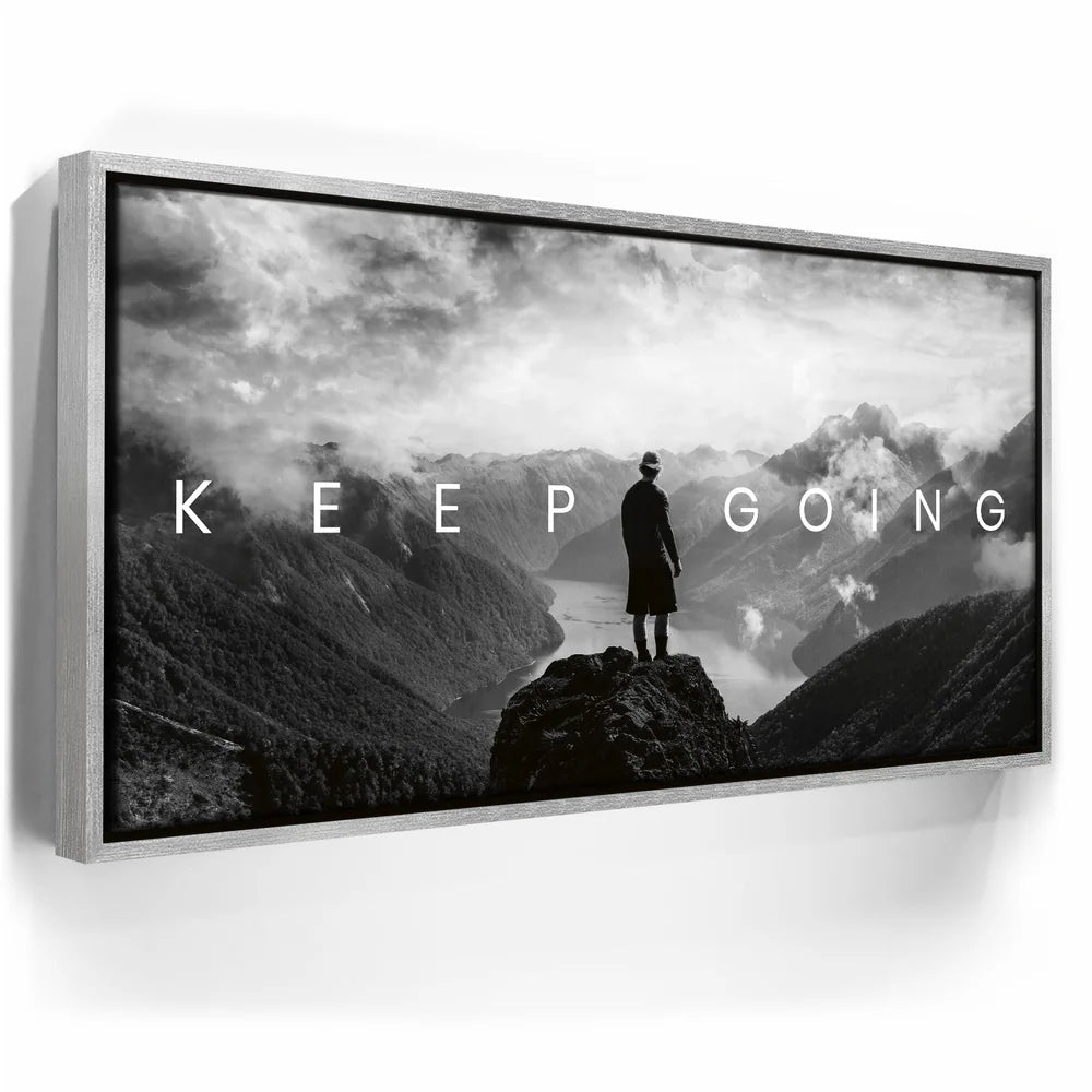 Featured image 8 for Keep Going - Mountains - B & W