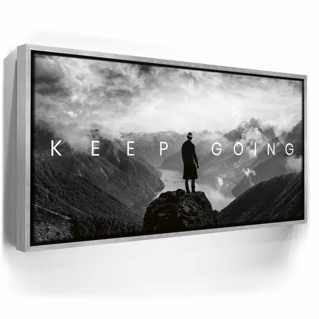 Featured image 8 for Keep Going - Mountains - B & W