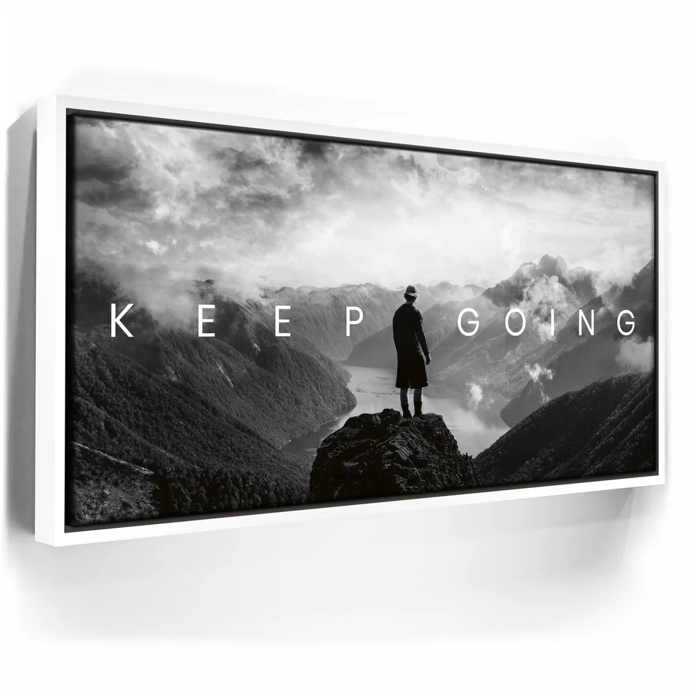 Featured image 6 for Keep Going - Mountains - B & W