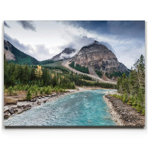 Kicking Horse River Canadian Rockies