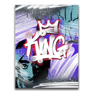 King - Stencil Graffiti