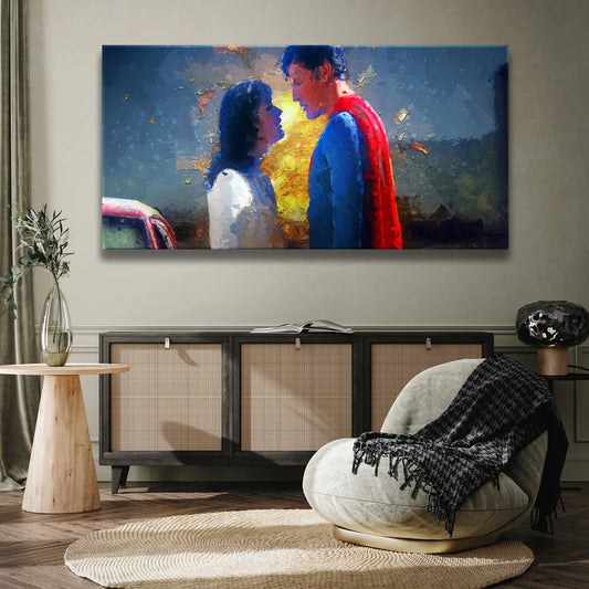 Kryptonite Posters, Prints, & Visual Artwork TheGoatWallArt LANDSCAPE - WIDE 30x15 0.75" STANDARD