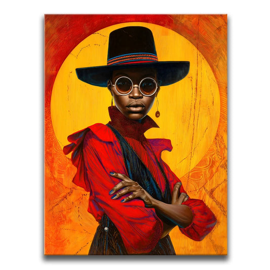 Lady Of The Long Sun Posters, Prints, & Visual Artwork TheGoatWallArt PORTRAIT 18x24 0.75" STANDARD