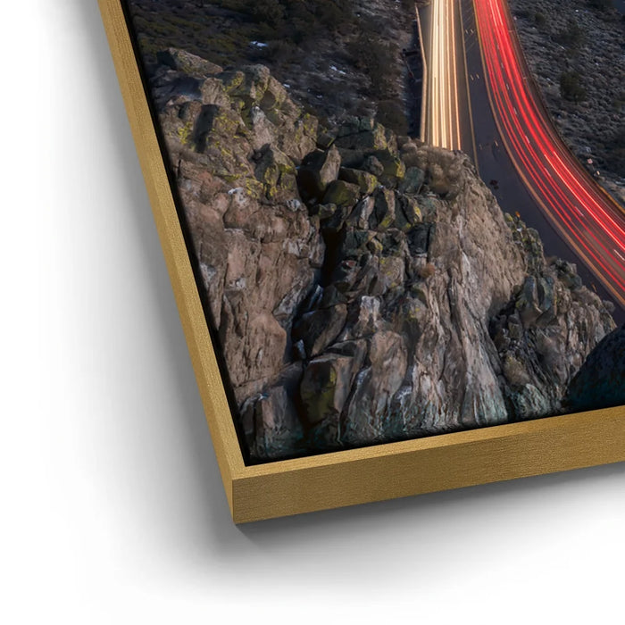 Featured image 12 for Lake Tahoe Light Trails Panorama