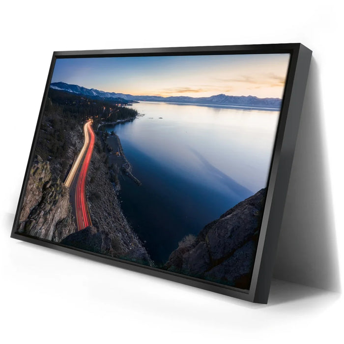 Featured image 2 for Lake Tahoe Light Trails Panorama