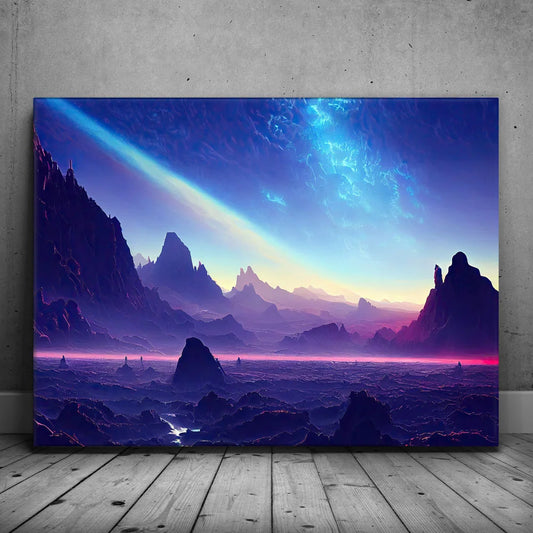 Lamentis Outworld Posters, Prints, & Visual Artwork TheGoatWallArt LANDSCAPE 24x18 0.75" STANDARD