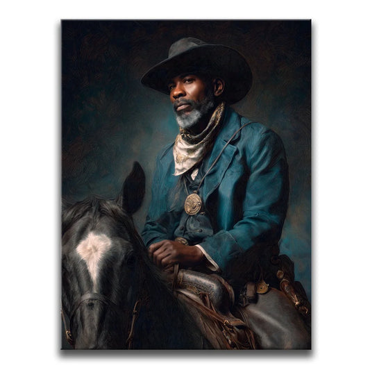 Legend In Leather Posters, Prints, & Visual Artwork TheGoatWallArt PORTRAIT 18x24 0.75" STANDARD