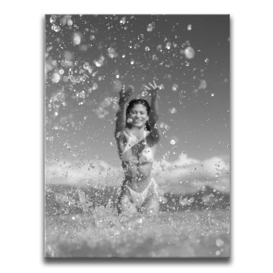 Let It Splash - Oahu, Hawaii Posters, Prints, & Visual Artwork TheGoatWallArt PORTRAIT 18x24 0.75" STANDARD