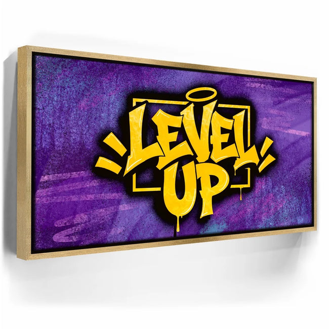 Featured image 8 for Level Up - Graffiti - Yellow & Purple