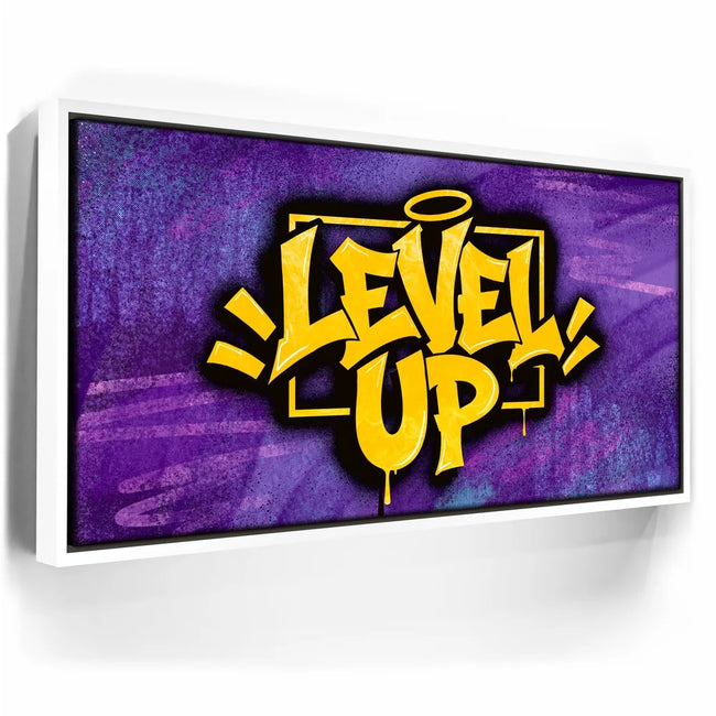 Featured image 7 for Level Up - Graffiti - Yellow & Purple