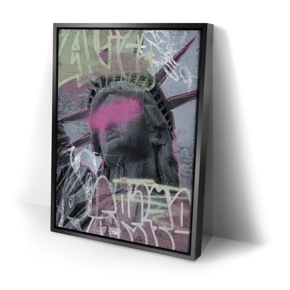 Featured image 2 for Liberty Is Blind - Pink Graffiti