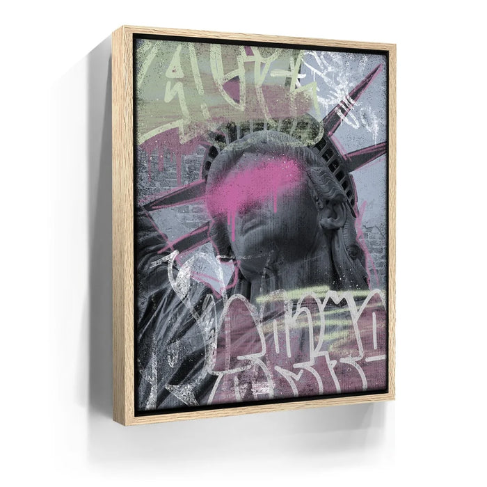Featured image 9 for Liberty Is Blind - Pink Graffiti