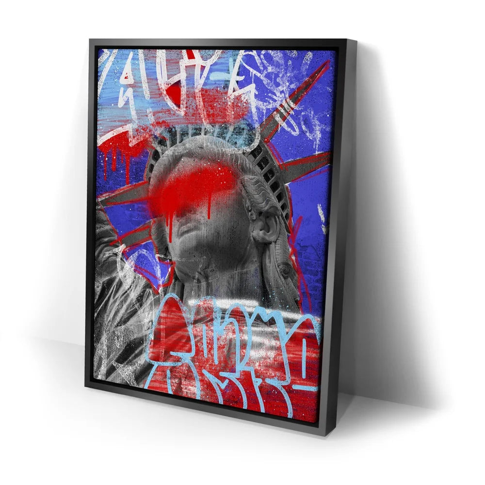 Featured image 2 for Liberty Is Blind - Red Graffiti